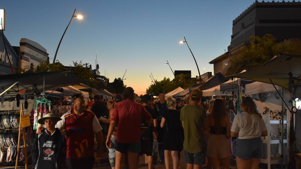 FLASHBACK: Blue skies greeted locals at last year's Christmas on John Street celebrations, an anuual event which attracts 8,000 people each years acoording to the Singleton Council.