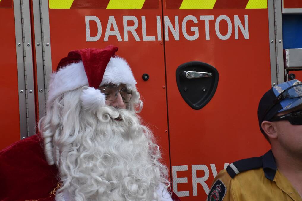 SPOTTED: Santa Claus will join the Darlington RFS team for its annual lolly run.