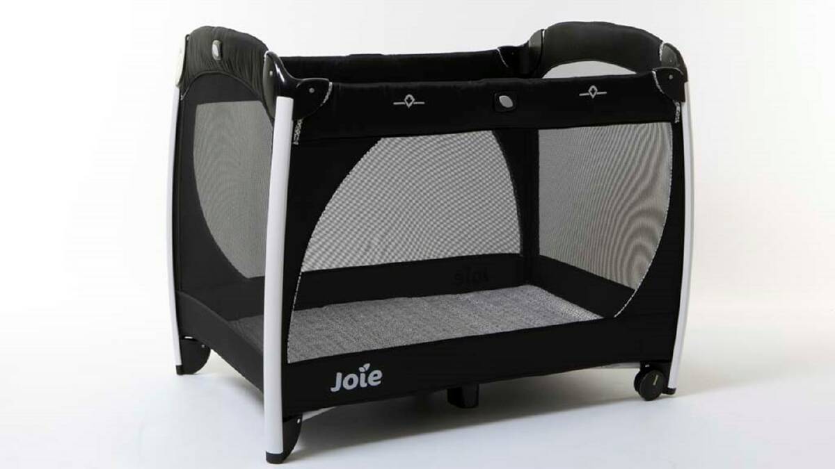 Joie Excursion Change and Rock Travel Cot. Picture by CHOICE