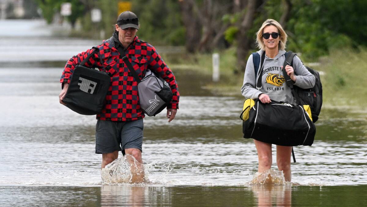 Central Victoria experienced widespread flooding in October 2022. Picture by ACM
