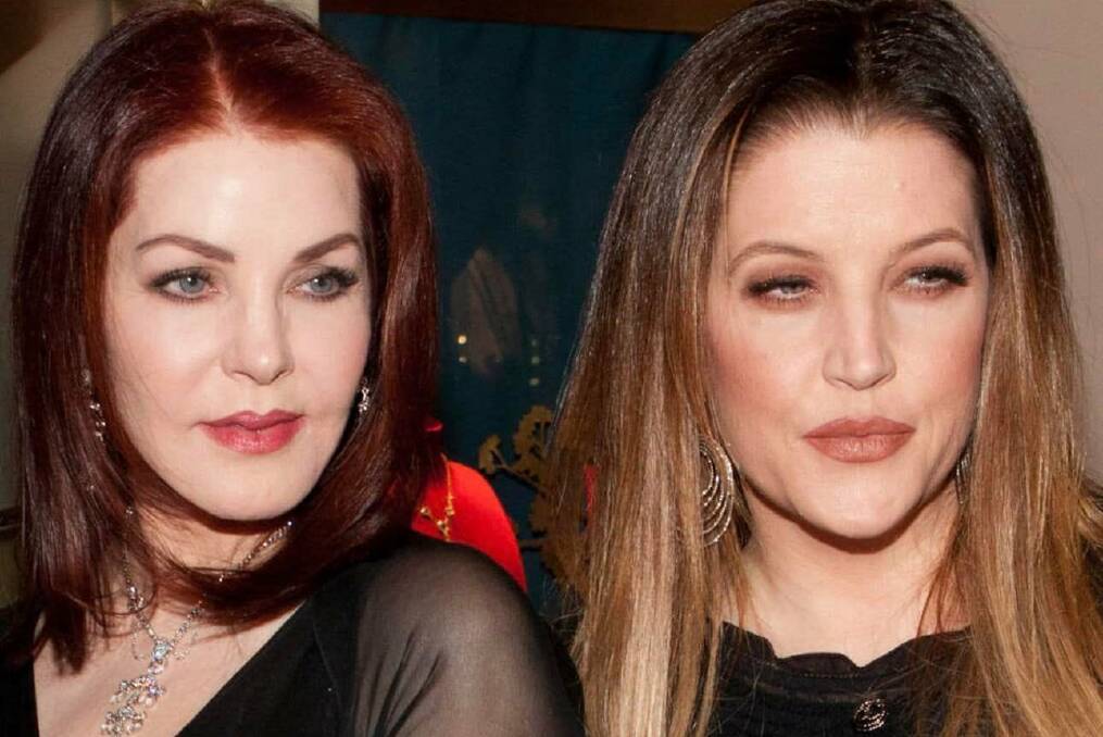 Priscilla Presley posted this photo of herself and daughter Lisa Marie Presley hours before her death. Picture by Priscilla Presley/Twitter