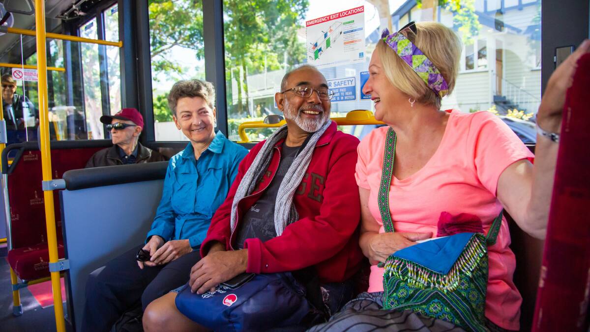 SPOILT FOR CHOICE: Gardens, greenspaces, galleries, classes, culture and entertainment - it's all on offer with free off-peak travel for seniors.