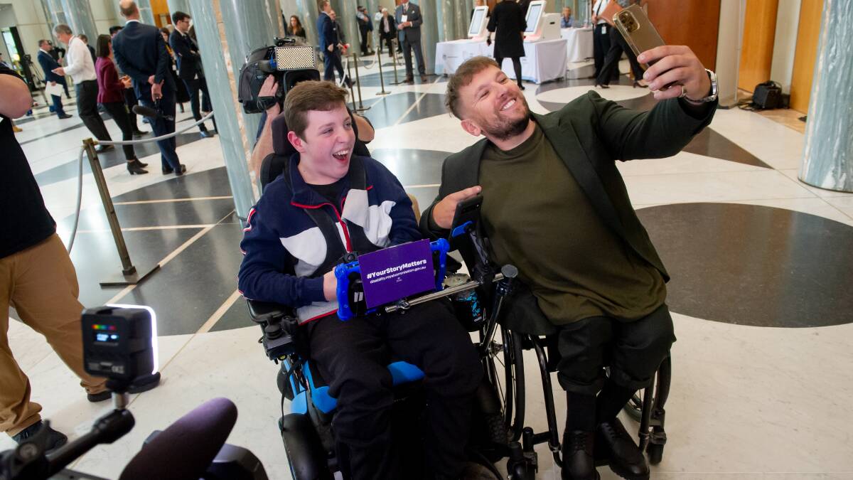 Australian of the Year Dylan Alcott has described the NDIS as "bloody awesome". Picture by Elesa Kurtz